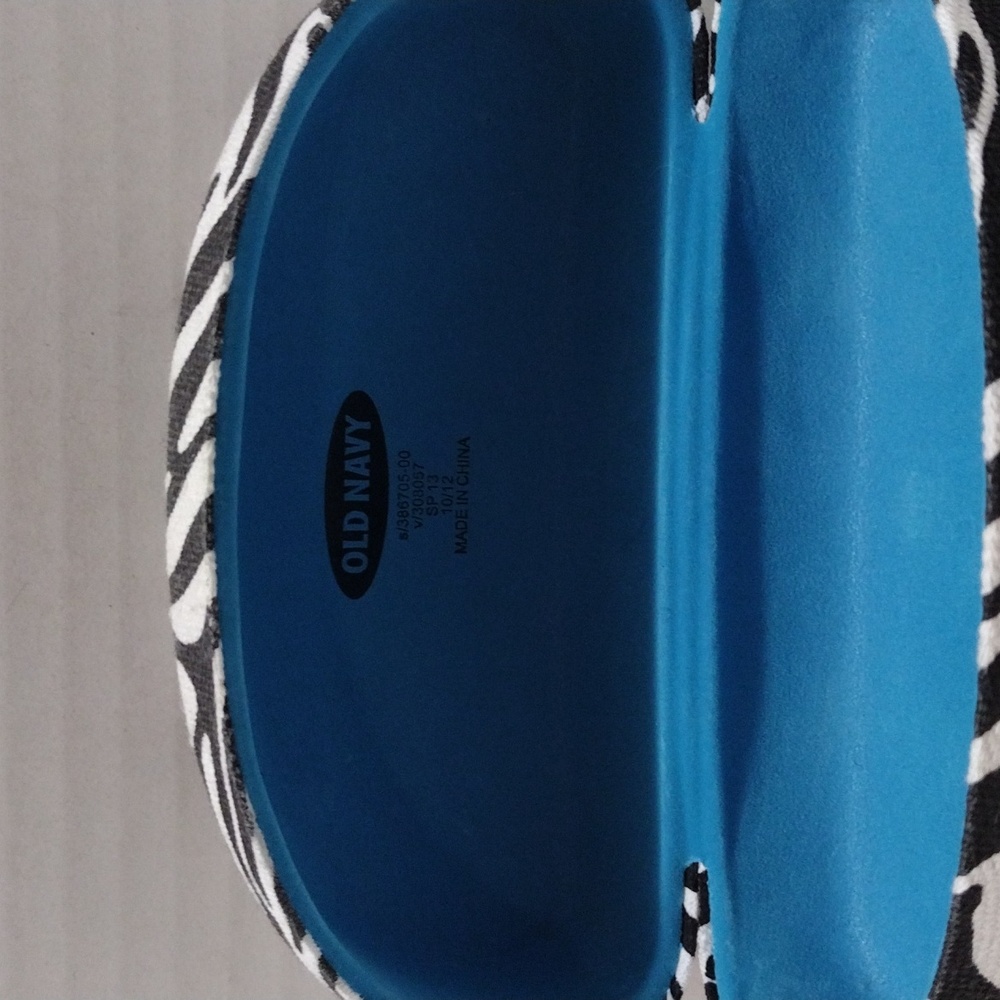 Old Navy Zebra Pattern Eyewear Hard Case Only EC#ZZZ - Picture 8 of 9